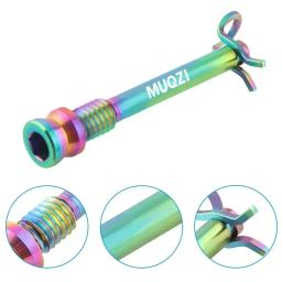 Parafusos de titânio para freios a disco de bicicleta, 2 peças, pinça, parafusos de montagem leves, estrada, mtb, pastilha de freio a disco com clipe de fixação - Image 3