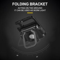 Lanterna multifunções bolso, trabalho luz, Outdoor Camping lâmpadas, pesca e escalada lanterna, luz LED - Image 5