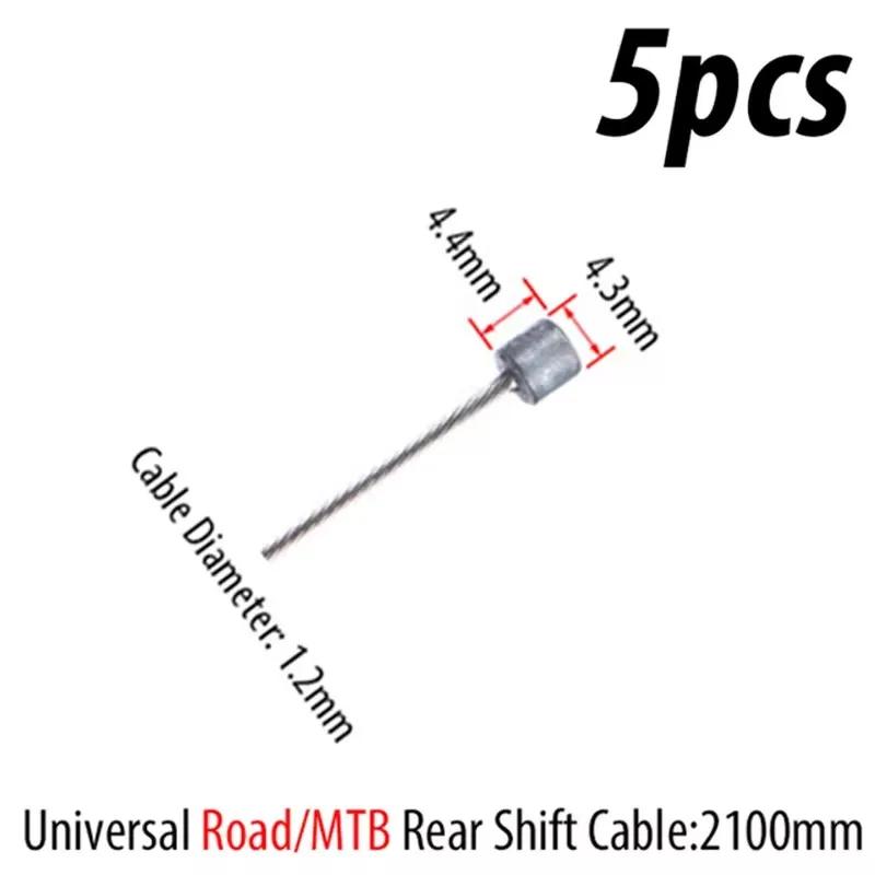 Linha de cabo interno da bicicleta aço inoxidável mtb estrada mudança fio freio mountain bike mudança cabo linha 2100mm shifter desviador - Image 1