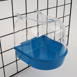 Pendurado Cubo De Banho Do Pássaro, Banheira De Papagaios, Caixa De Chuveiro, Acessório De Gaiola para Little Bird Canary Budgerigar Lovebird - Image 5