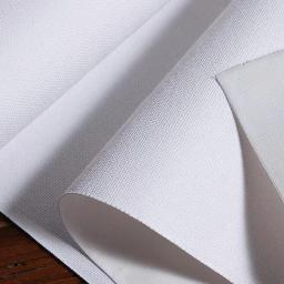 Rolo branco da lona do algodão, rolo 5m, apropriado para a pintura a óleo, pigmento acrílico, 27cm,37cm,47cm,57cm largamente, hb-02 - Image 3