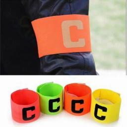 1 pçs crianças adultos futebol capitão braçadeira braço de futebol banda líder competição presente capitão grupo braçadeira de treinamento de futebol - Image 1