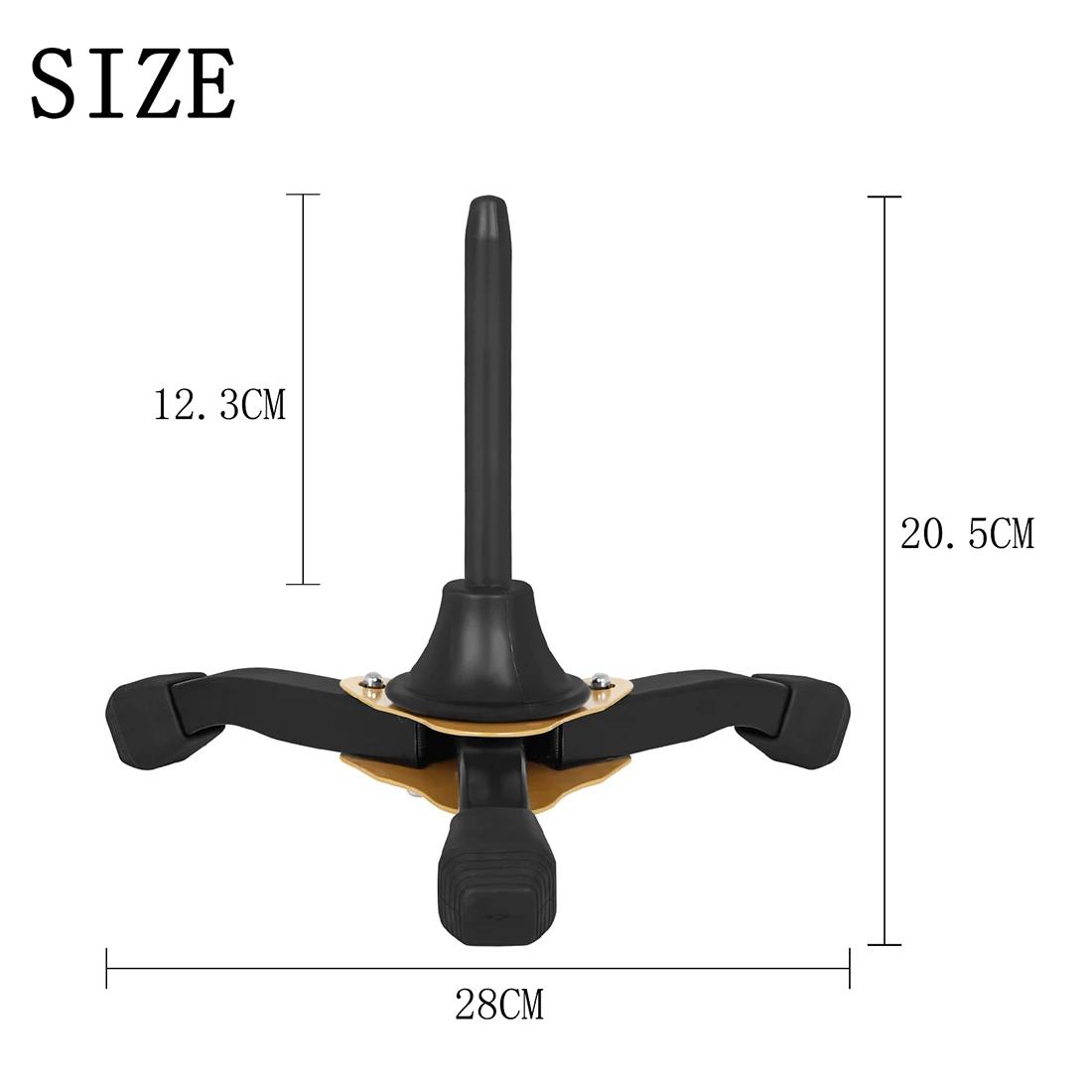 Tripé de metal portátil suporte para saxofone soprano reto, flauta, instrumento de clarinete, antiderrapante, suporte leve, suporte - Image 1