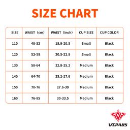 Vepaus-shorts de compressão para meninos, com proteção bio-flex copo, umidade wicking, ventilação proteção para o beisebol, tamanho jovem - Image 4