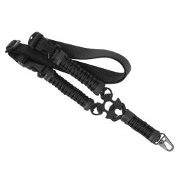 Tactical Single Point Gun Sling, Nylon durável Webbing, Multiuse Rifle Shoulder Strap, Cinto de espingarda ajustável para caça - Image 3