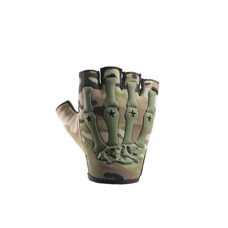Luvas táticas de meio dedo para homens, leve Grip Enhancement, equipamento respirável, equipamento de ciclismo ao ar livre, best-seller - Image 1