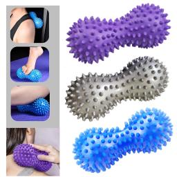 Rolo de massagem para pés, bola espetada de amendoim, bolas miofasciais, massageador para fascite plantar, mobilidade, pescoço, costas, massagem nos pés - Image 1