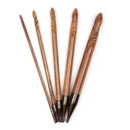 Intercambiáveis Afegão Tunisino Crochet Ganchos, Knitpro, Gengibre, Ganchos Dicas, Agulhas De Tricô Acessórios, 1 Pc - Image 5