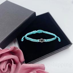 Pulseira de projeção circular personalizada, joias fotográficas personalizadas, presentes de aniversário, natal, amantes, lembranças de família - Image 4