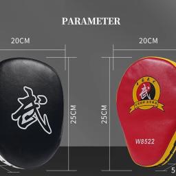 1pc luvas de boxe almofada saco de alvo de soco pu muay thai luta livre sanda treinamento de boxe luvas de artes marciais para crianças adulto - Image 5