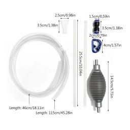 Limpador de cascalhos 367A para peixes de aquário para ferramentas de sifão de tanque Troca de água segura para - Image 6