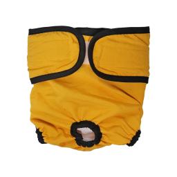 Fraldas laváveis para cães fêmeas Fraldas reutilizáveis Premium para cães no calor Fraldas para cães Feminino para Pet Iwith Ajustáveis Snaps - Image 5