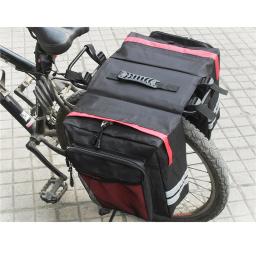 Bolsa de selim de bicicleta à prova d'água, grande capacidade, traseira, 3 em 1, bolsa de porta-malas, estrada, montanha, porta-bagagens, bolsa de bicicleta - Image 3