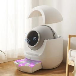 Inteligente Automatic Cat Litter Box com App Large Pets Supplies Cats Litter Box Self Cleaning Pet Toilet Alta Qualidade 2023 Novo - Image 3
