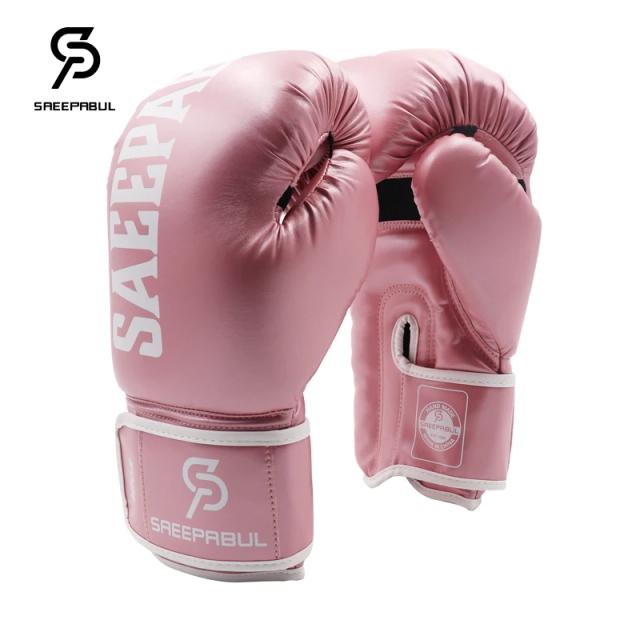 Luvas de Boxe de Couro PU para Homens e Mulheres - Ideais para Artes Marciais, Muay Thai, Luta, Kickboxing e Treinamento, Disponíveis em Tamanhos de 8 a 16oz para Crianças e Adultos