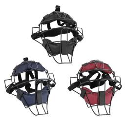 Capacete protetor de beisebol, máscara facial de softball, protetores de cabeça duráveis, acessórios esportivos premium para ambientes internos e externos - Image 1