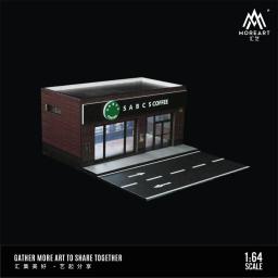 MoreArt-restaurante iluminação versão de um modelo cena, estacionamento para exibição, presentes, coleção, 1:64 - Image 5