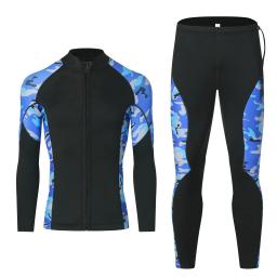 Fato de mergulho masculino e feminino, Fatos Divididos para Adultos, Isolamento Espessado, Proteção contra Frio, Traje de Secagem Rápida, 3mm - Image 1