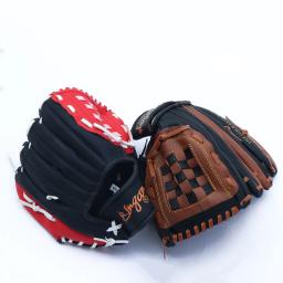 Luvas de beisebol espessadas para adultos, engrenagem protetora do coletor, engrenagem de mão esportiva resistente ao desgaste, 12,5 em PVC - Image 3
