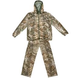 Caça roupas de pesca anti-mosquito respirável biônico pinho camuflagem casaco fino jaqueta esportiva e calças - Image 2