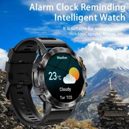 K52 Professional Waterproof Smartwatch Natação Mergulho Aquático Esportes Smart Relógio de pulso Sleep Health Monitoring Homens Mulheres Smart Watch - Image 5