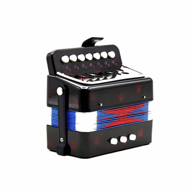 Acordeão Educativo Infantil de 7 Botões - O Instrumento Musical Ideal para Iniciantes e Amadores Crianças