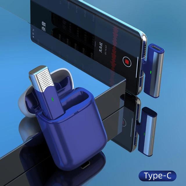 SX960 Microfone sem fio com caixa de carregamento, Mini Lavalier, microfone portátil, áudio, vídeo, cancelamento de ruído, gravação ao ar livre - Image 1