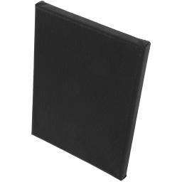 Pano de lona em branco para pintura, moldura a óleo, DIY, preto, 45x200cm - Image 1