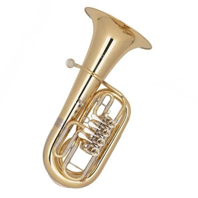 Chave giratória de eufônio em ouro com 4 chaves - OEM JYEP740 C Bb