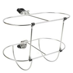 Rack de lalama do barco marinho, aço inoxidável 304, suporte duplo dobrável para 7 "iate marinho, guarda-lalama 2 cesta, 1pc - Image 2