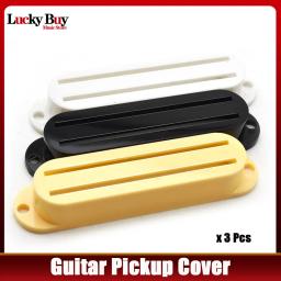 Dual Rail Humbucker captador capa, caixa de plástico, acessórios guitarra elétrica, estilo ST e TL, 3PCs - Image 1