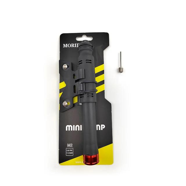 Bomba de Bicicleta Portátil: Inflador Compacto de Pneu com Válvula Schrader e Presta para Ciclismo e Esportes