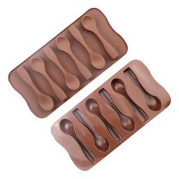 Molde de silicone antiaderente para decoração de bolo, ferramenta de cozimento, grade de gelo, para chocolate, biscoito, doces, geléia, diy - Image 2