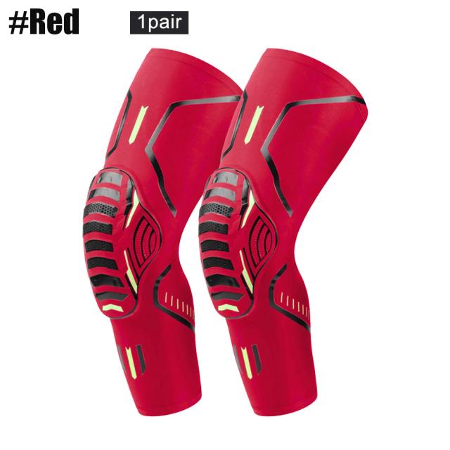 Joelheiras Esportivas Anti-Colisão para Adultos e Crianças - Proteção Completa para Bicicleta, Ciclismo, Basquete, Rolo e Patinação, 1 Par