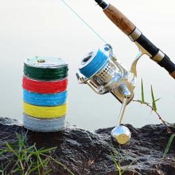 Forte 100m 4 tece 6lb-100lb multifilamento pe trançado linha de pesca 4 suportes equipamento de pesca amarelo/verde/azul/cinza/multicolorido - Image 6