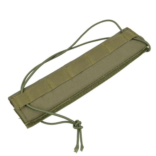 Capa de Camuflagem para Armas de Caça e Airsoft com Suporte para Silenciador Tático e Acessórios de 22cm