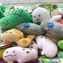 Grite brinquedos cápsula para crianças, casa de répteis de olhos redondos kawaii, mascote pequeno, bonecas de pelúcia recheado BC, chaveiro pingente, maio, pré-venda, 2023 - Image 6