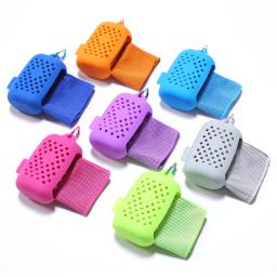 Portátil Esporte Toalha, Secagem Rápida, Refrigeração Instantânea, Viagem Ao Ar Livre, Fitness, Corrida, Reutilizável Face Toalha, Heat Relief Silica, 80x30cm - Image 1