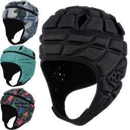 Capacete de rugby Headguard Protetor de Cabeça Chapelaria Cap Futebol Capacete Protetor Macio para Crianças De Futebol Juvenil шлем американски футбол - Image 2