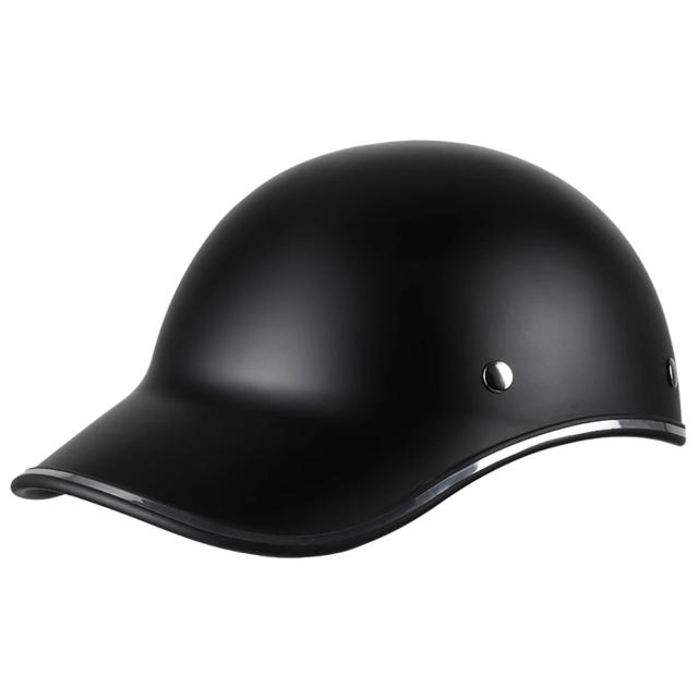 Capacete de Bicicleta Elétrica para Adulto com Design Estilo Beisebol e Borda Estendida, Alta Resistência ao Impacto