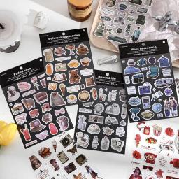 Mohamm-Adesivos decorativos criativos para Scrapbooking, DIY Arte Artesanato Colagem, dias ensolarados em todos os momentos, 2 folhas - Image 1