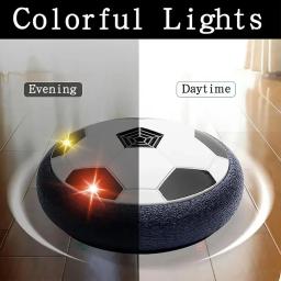 Suspensão Air Football Electric Levitate, brinquedo esportivo, ABS Hover Soccer Ball com luz LED, Prevenção de colisões internas para crianças - Image 4