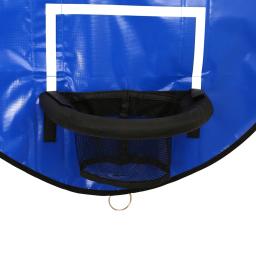 Suporte quadro basquete à prova dwaterproof água azul quadro aro ao ar livre suporte protetor solar trampolim 90*50cm suporte de basquete alta qualidade - Image 3