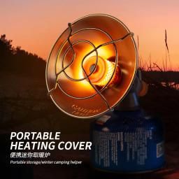 Aquecedor portátil ao ar livre de segurança aquecedor de acampamento com caixa de armazenamento aquecedor superior do tanque de aço inoxidável resistente para acampamento ao ar livre - Image 1