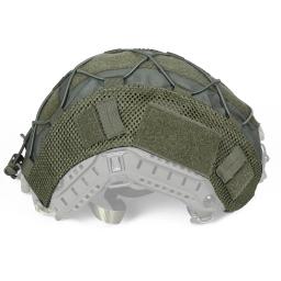 Capa de capacete camuflada para ops-core pj/bj/mh, capa rápida de capacete tático militar caça cs wargame esporte ao ar livre - Image 3