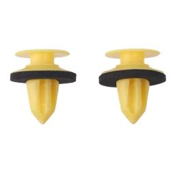Porta do carro Guarnição Painel Retainer Clipes, Nylon Amarelo, Peças de acessórios do carro, 11610606, 50Pcs - Image 5
