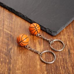 Basquete Chaveiro Ornamentos, Voleibol, Futebol, Bola de Praia Chaveiro, Anéis Esportivos, K6072, Presentes Empresariais - Image 3