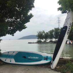 Addfun inflável prancha de surf levante-se paddle board novo estilo 320x81x15cm água esporte board barco bote jangada surf praia atividade - Image 3