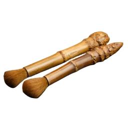 Natural bambu raiz chá cerimônia acessórios levantando pote caneta bule escova ferramentas de limpeza de bambu artesanato zen chá mesa decoração - Image 1