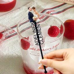Personalizado Imprimir Agitadores Bebida, Nome Personalizado e Foto, Festa de Casamento, Batismo, Cocktail, Acrílico, 10, 50, 100 - Image 5